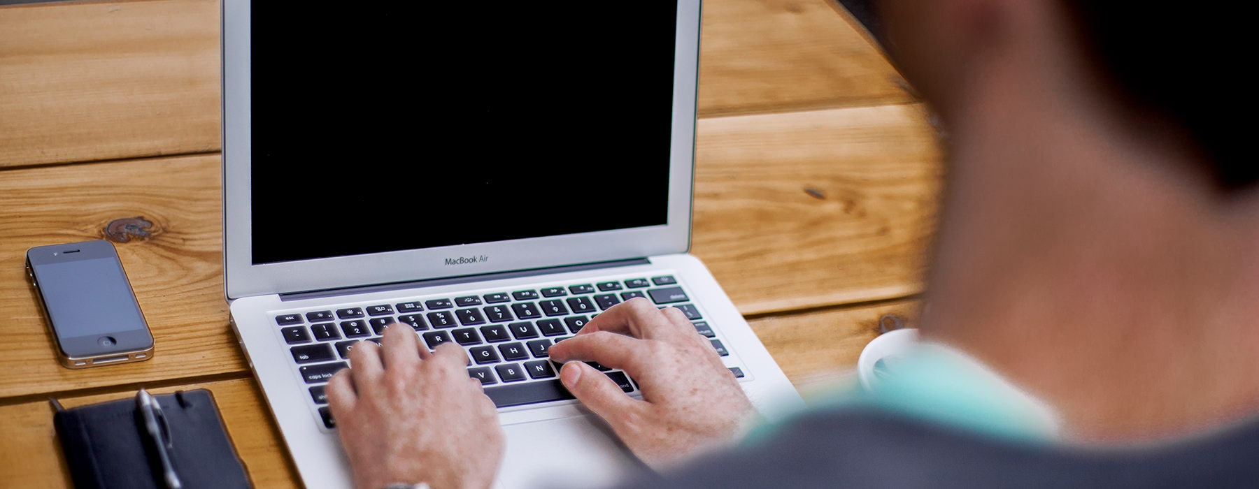 man on laptop